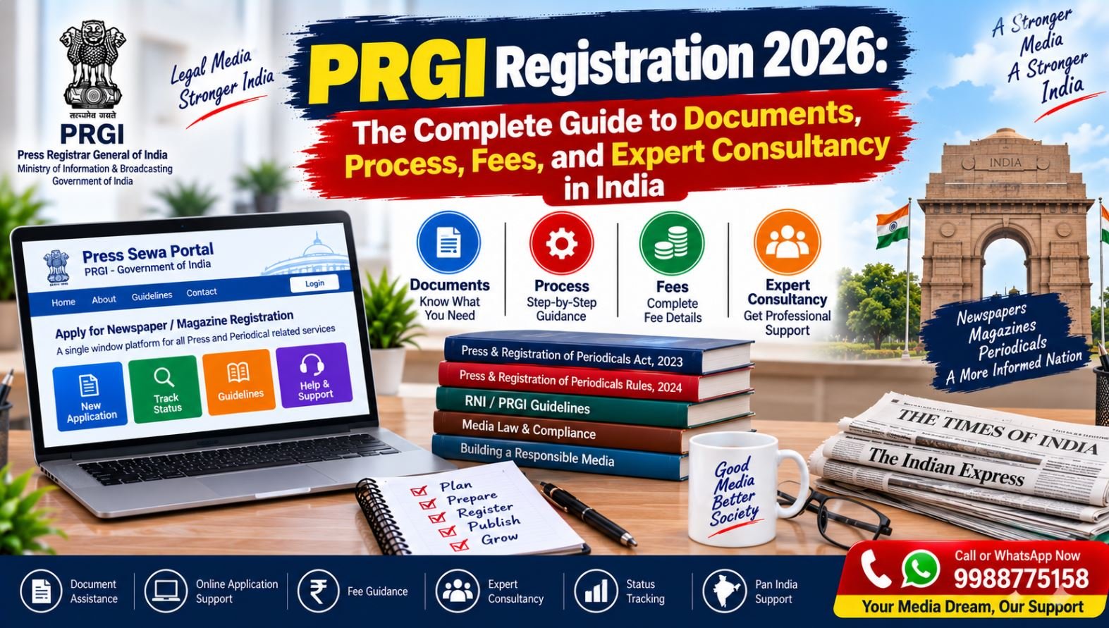 PRGI Registration 2026: The Complete Guide to Documents, Process, Fees, and Expert Consultancy in India